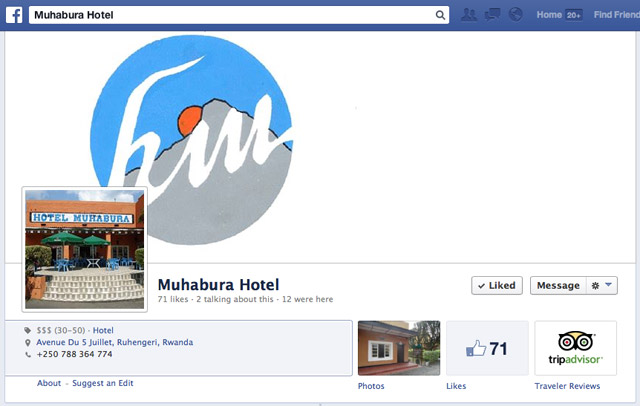 Facebook Muhabura Hotel